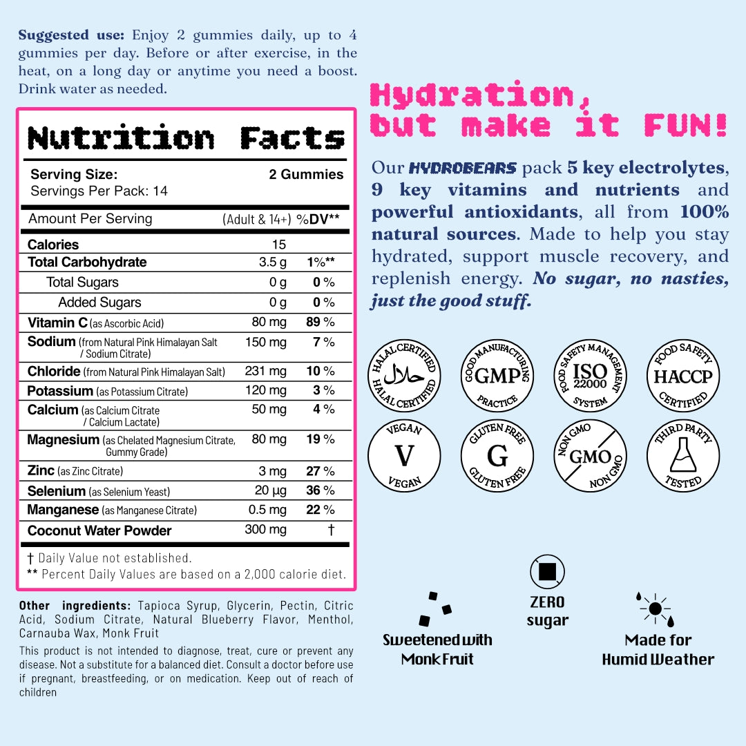 [WAITLIST] LAUNCHING in JULY (Electrolyte Gummies)